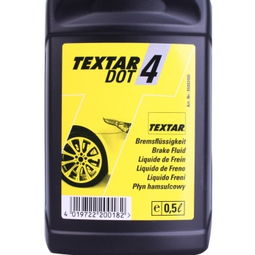 泰明頓Textar DOT4全進(jìn)口剎車油 專業(yè)潤滑，安全守護(hù)的500ml之選